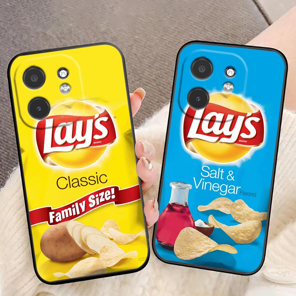 Logo Food Snack - Etui na telefon z motywem ziemniaków