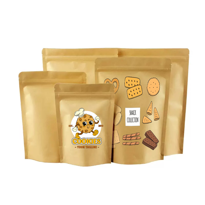 Torby z brązowego papieru kraf – Logo Food Snack recenzja i cena