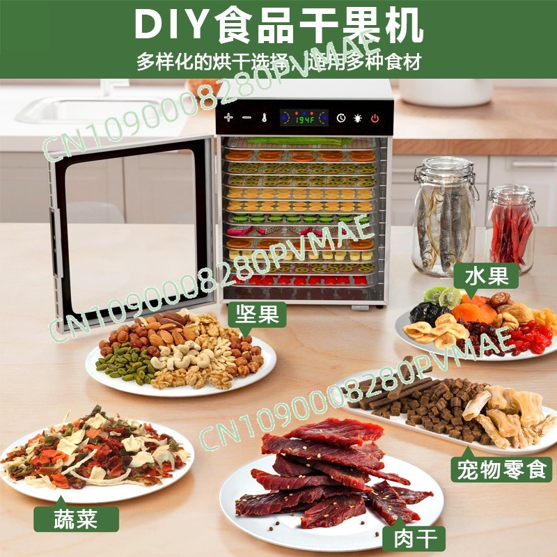 12-poziomowa suszarka do żywno – Food Dehydrator Snacks recenzja i cena