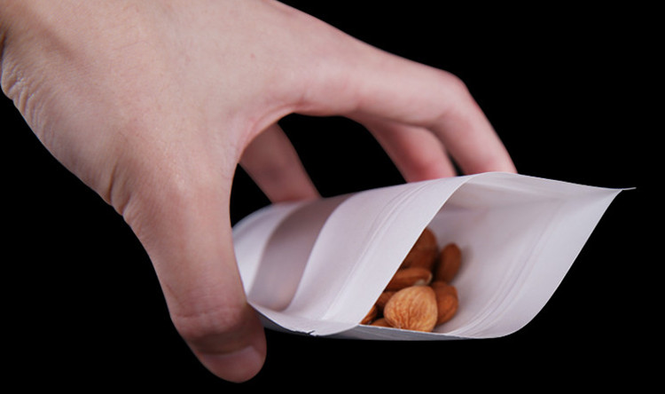 100 szt. Stojące białe papiero – Logo Food Snack recenzja i cena